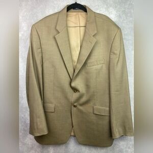 Ralph Lauren Chaps Wool Cashmere Men's Blazer Jacket‎ BUSINESS Career Office 46L